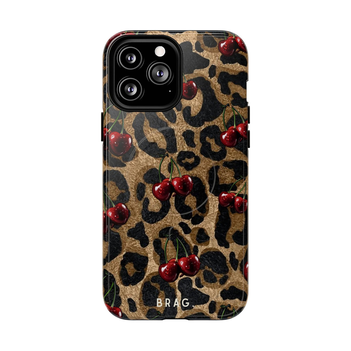 Cherry Hunter MagSafe Tough Phone Case — Magnetic Protective Cover