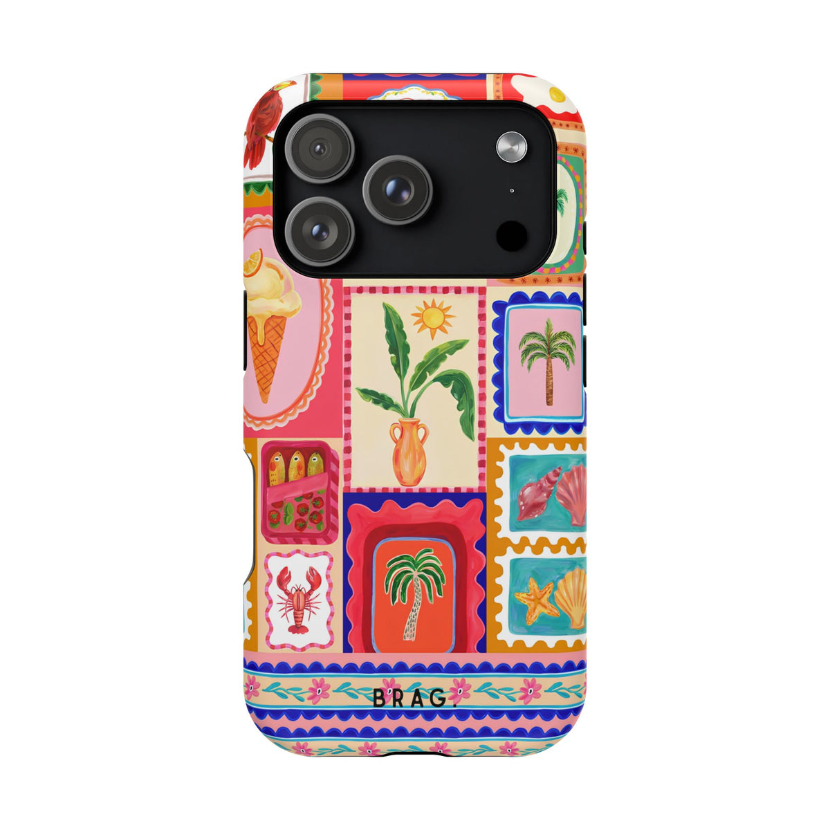 Postcard Magnetic Impact-Resistant Phone Case