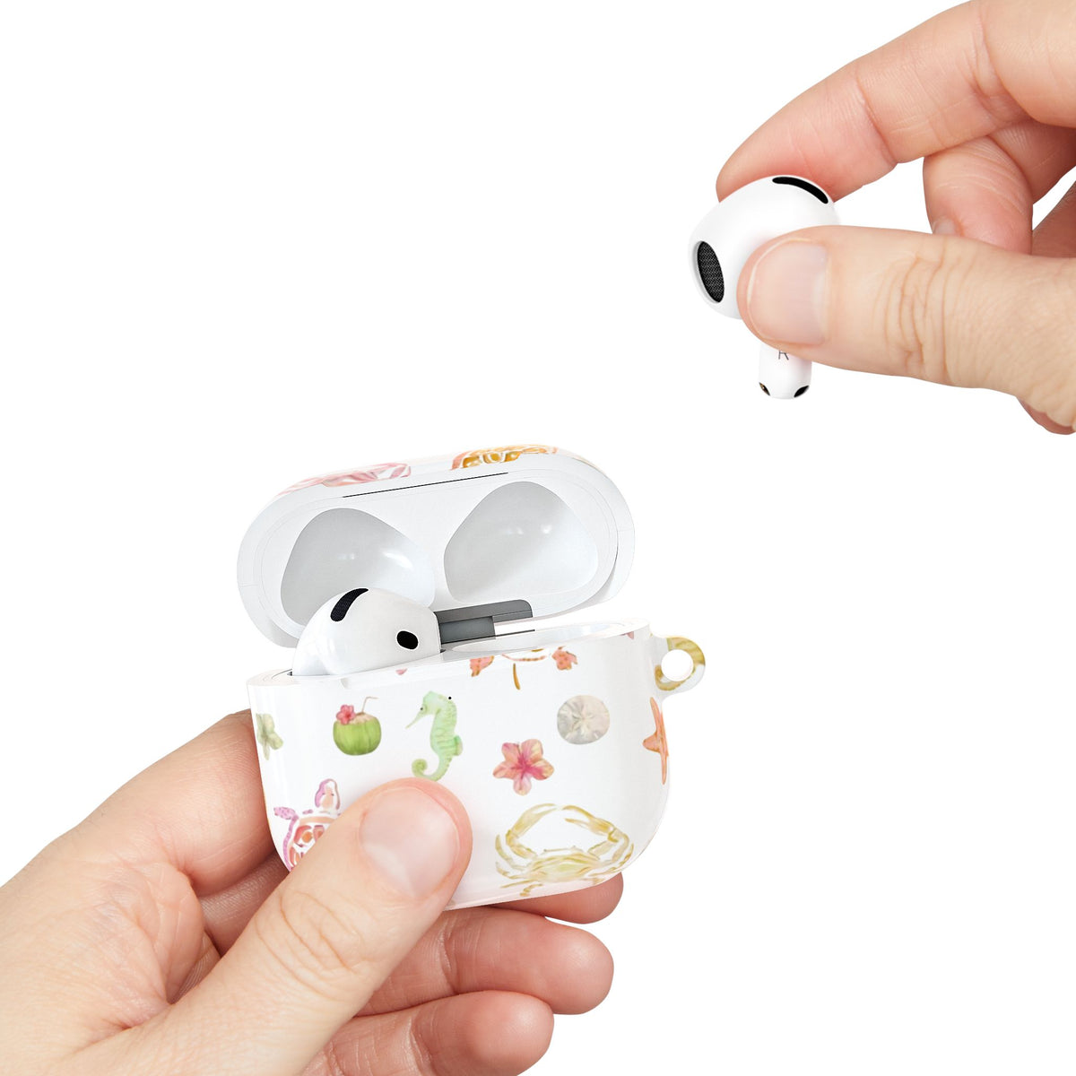 At The Beach AirPod Case – Slim Protective Charging Case