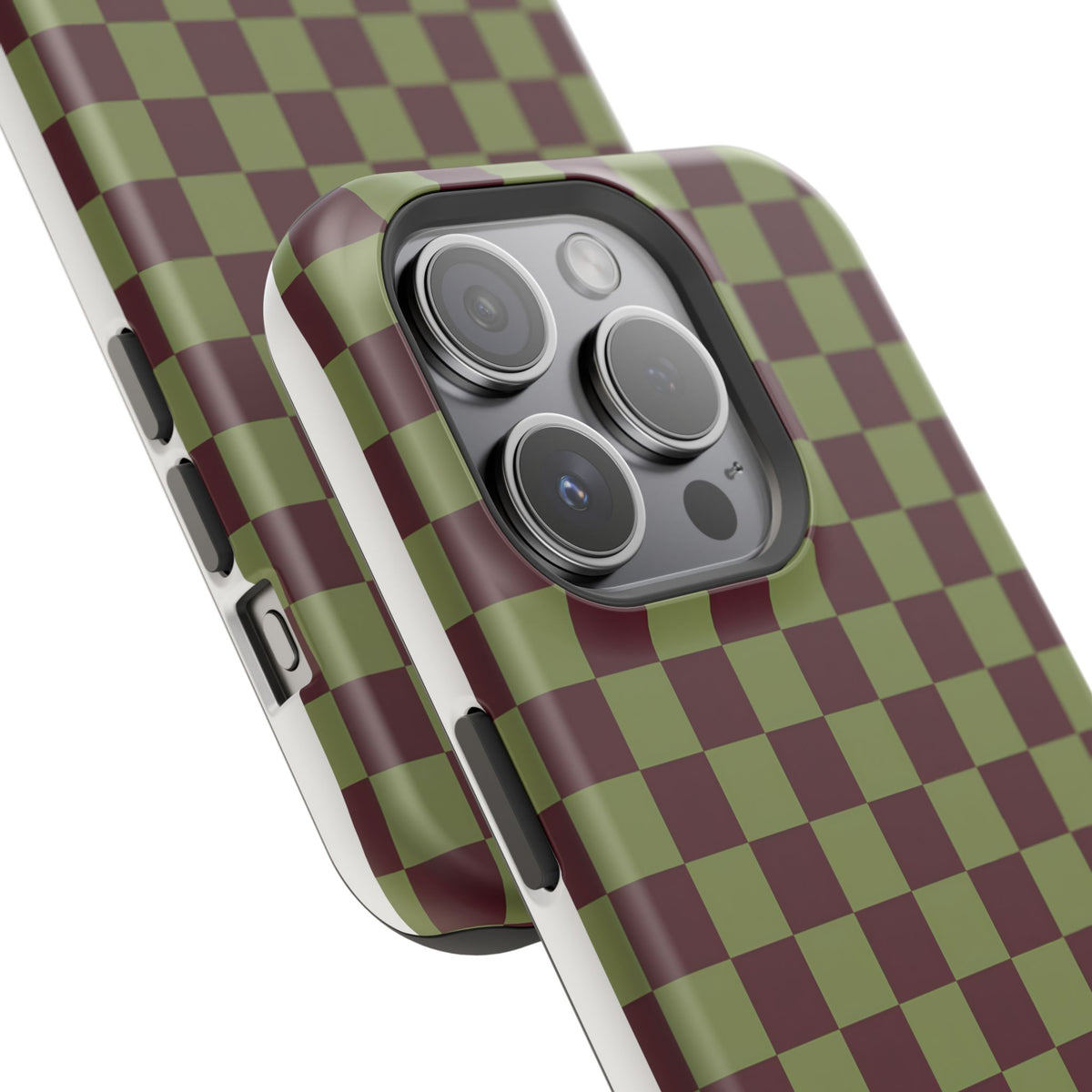 Lucky Check Magnetic Impact-Resistant Phone Case