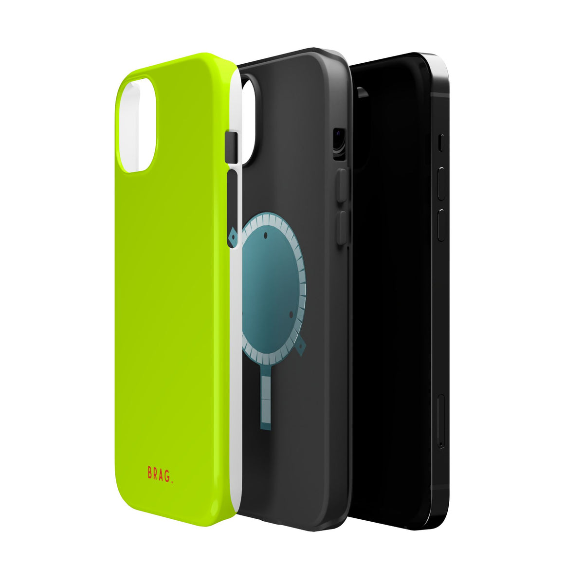 Brag Neon Magnetic Impact-Resistant Phone Case