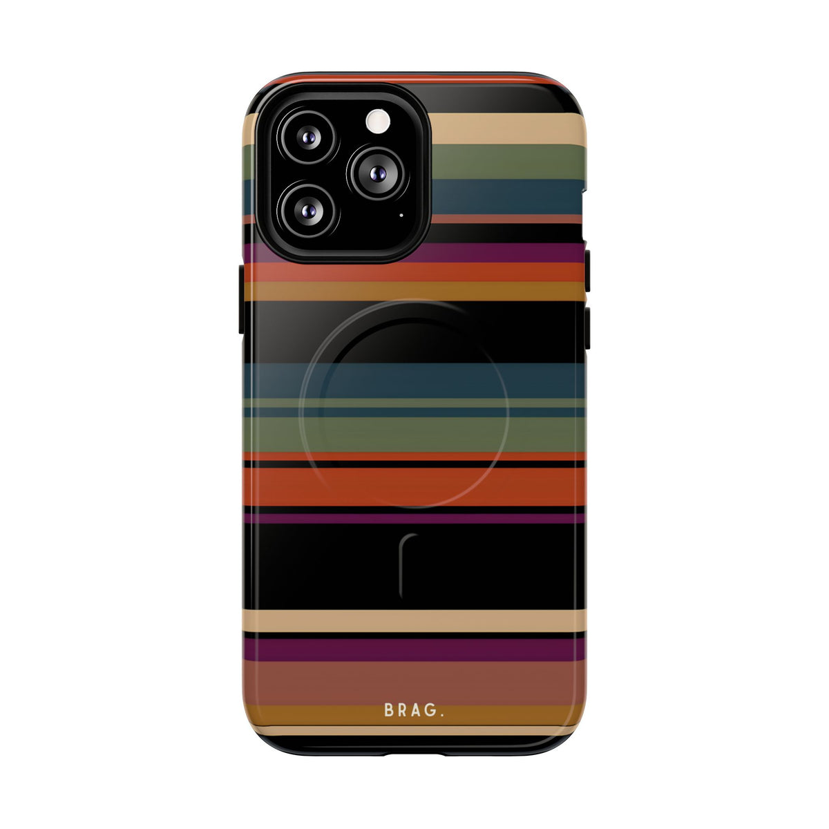 Market Stripe MagSafe Tough Phone Case — Magnetic Protective Cover