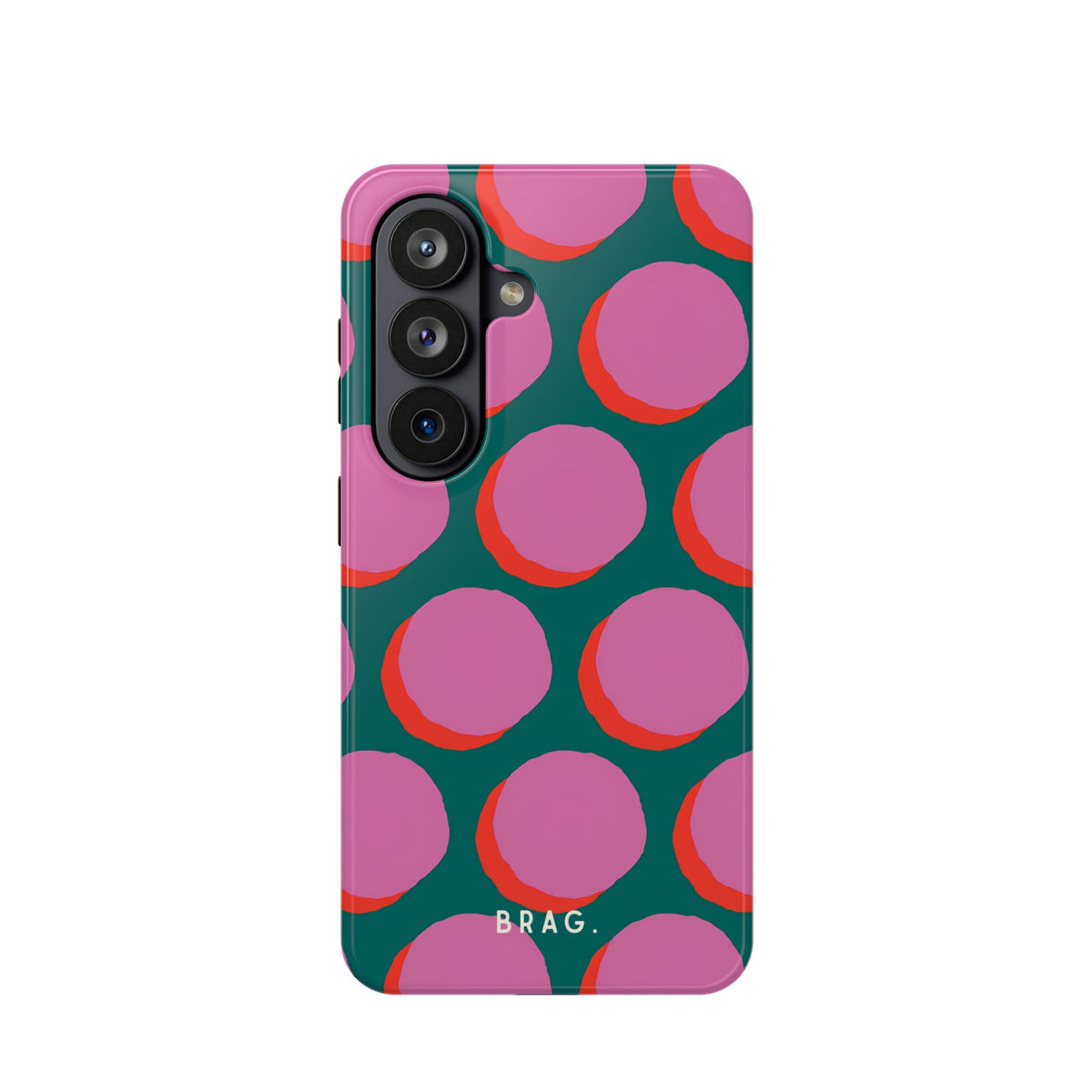 Pink Moon Magnetic Impact-Resistant Phone Case
