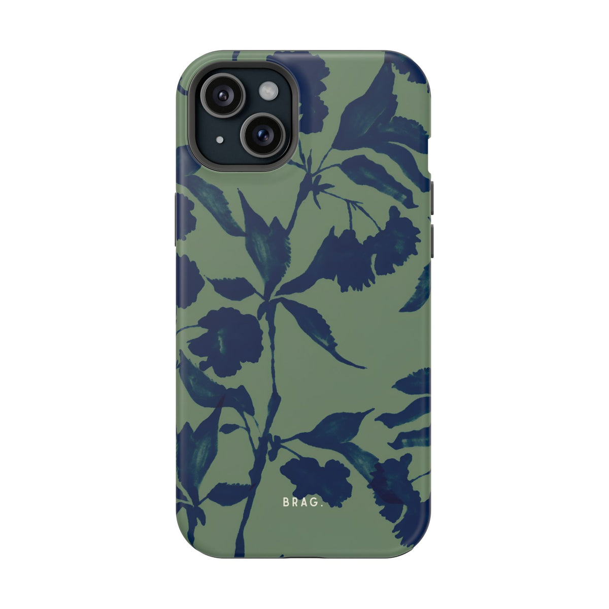 Sage Bloom Magnetic Impact-Resistant Phone Case