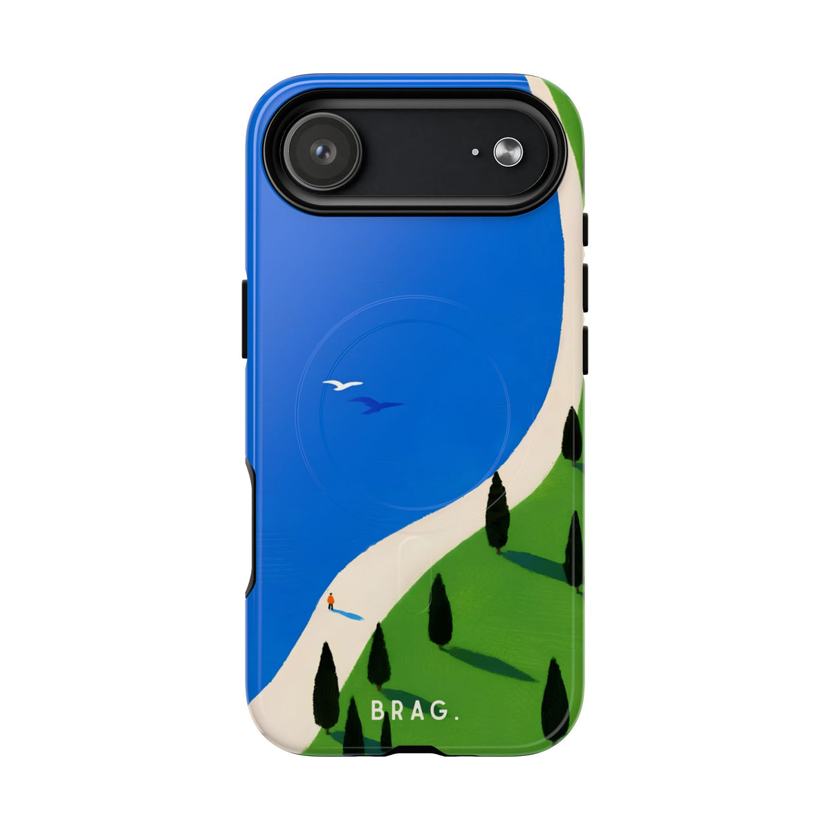 Blue Escape MagSafe Tough Phone Case — Magnetic Protective Cover
