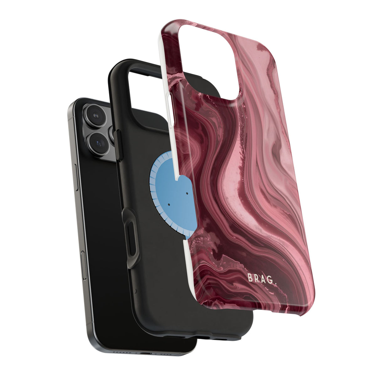 Cherry Smoke Magnetic Impact-Resistant Phone Case