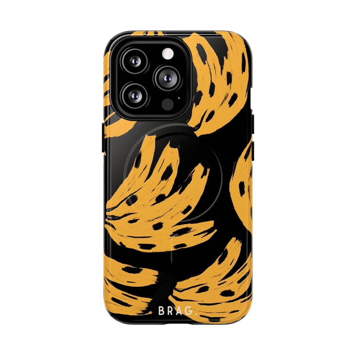 Banana Split MagSafe Tough Phone Case — Magnetic Protective Cover