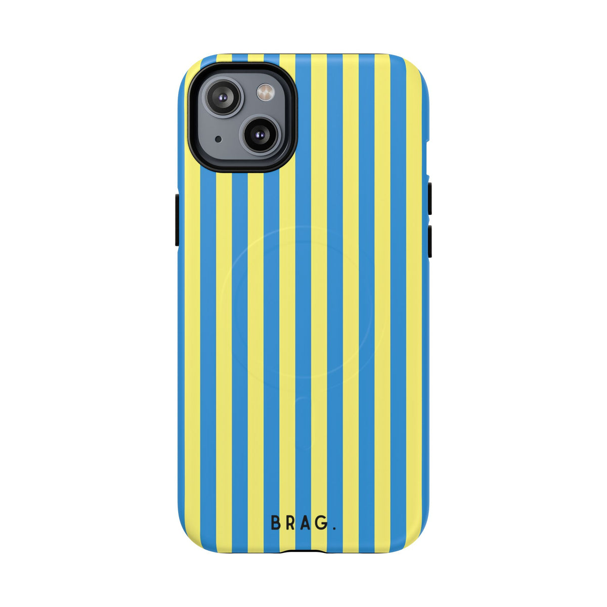 Capri Blue MagSafe Tough Phone Case — Magnetic Protective Cover