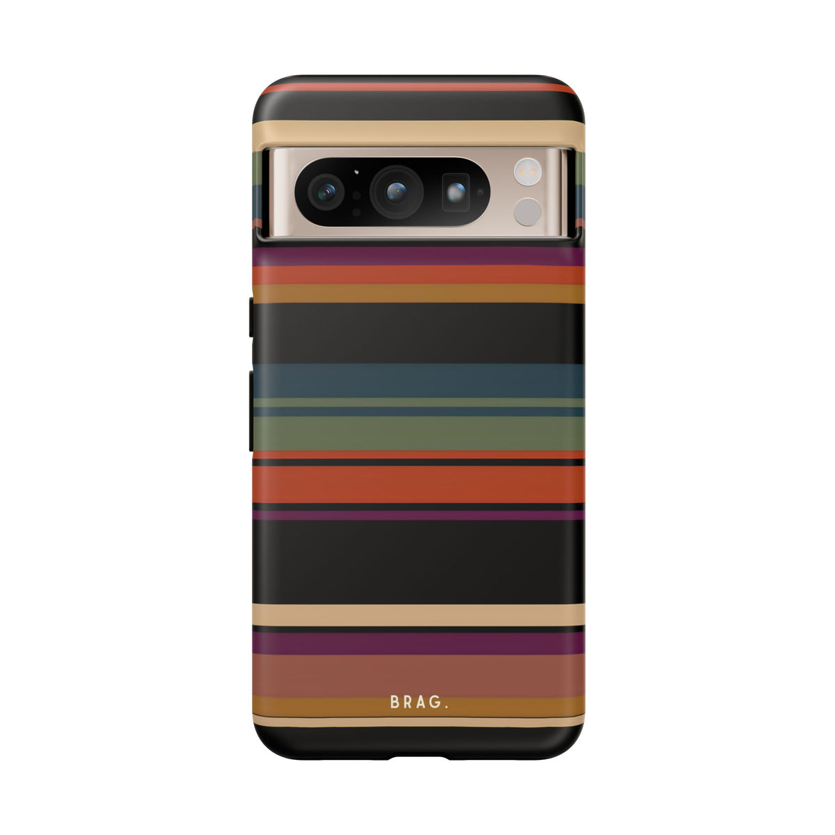 Market Stripe Tough Phone Case – Shockproof Protective iPhone Cover