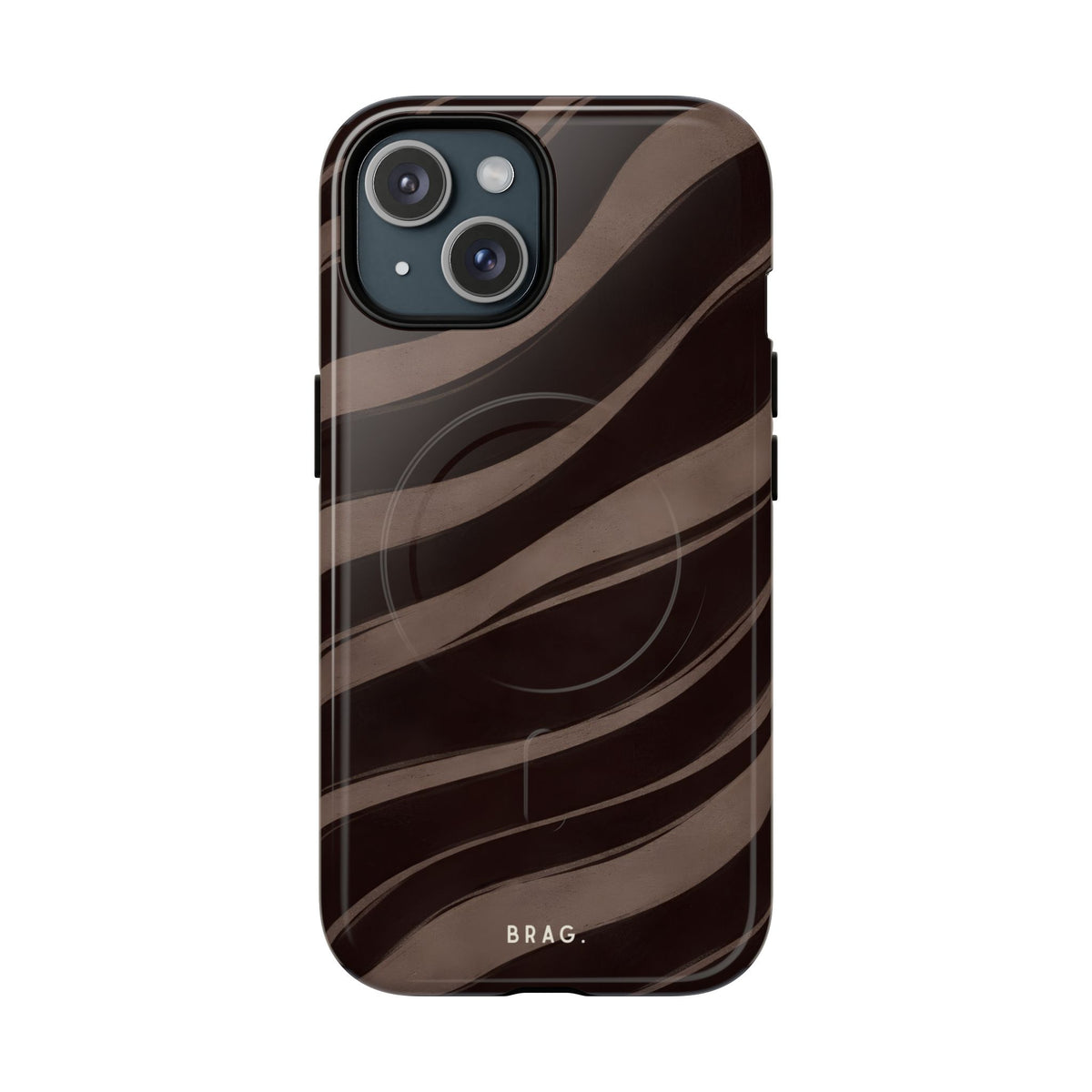 Zebra Wave MagSafe Tough Phone Case — Magnetic Protective Cover