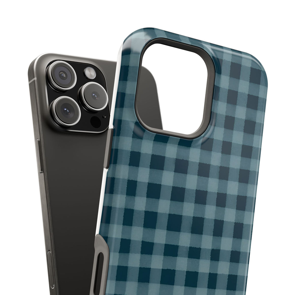 Country Check Magnetic Impact-Resistant Phone Case