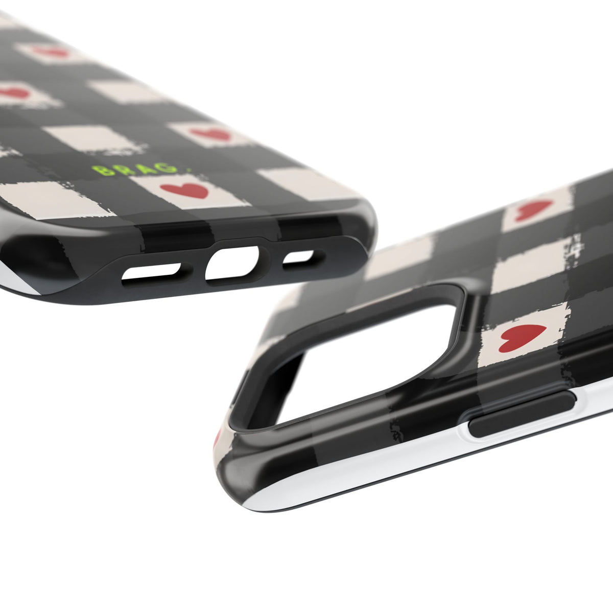 Lucky Heart Magnetic Impact-Resistant Phone Case