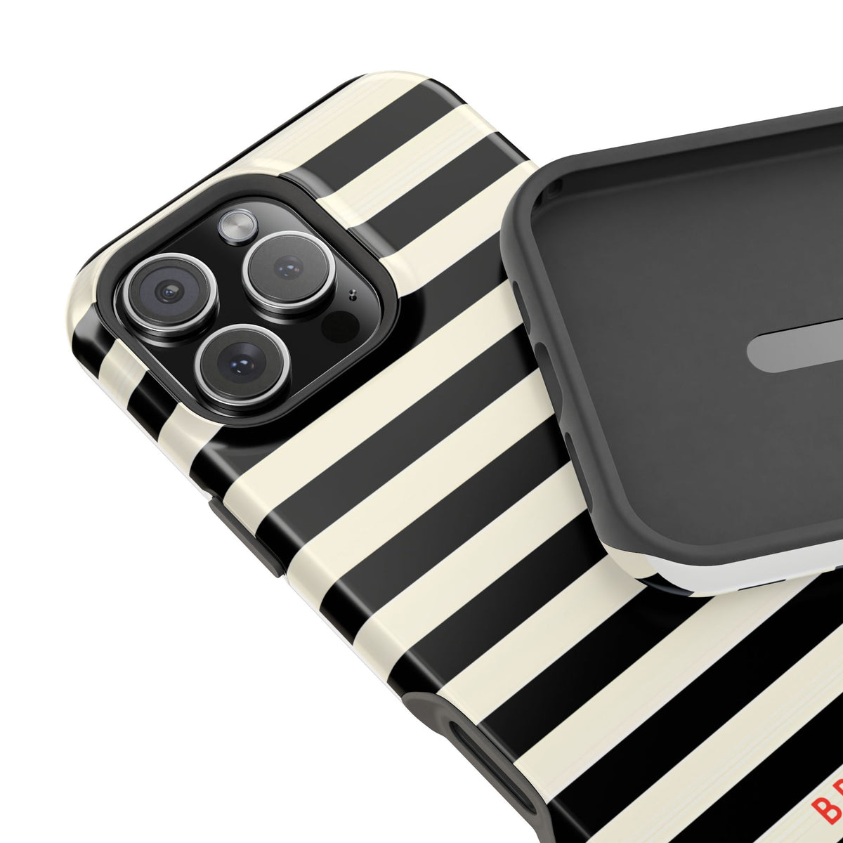 High Black Magnetic Impact-Resistant Phone Case