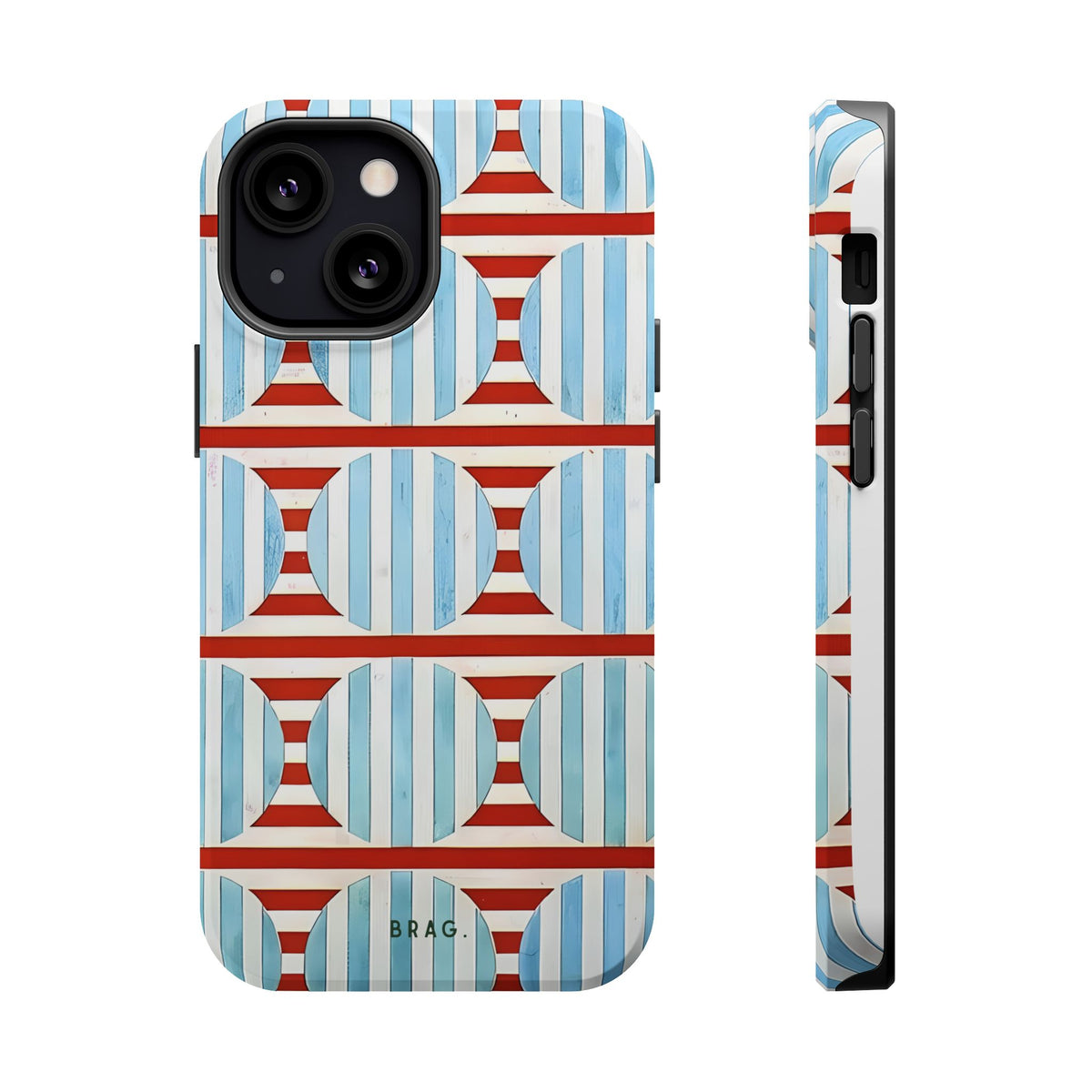 Riviera Stripe Magnetic Impact-Resistant Phone Case