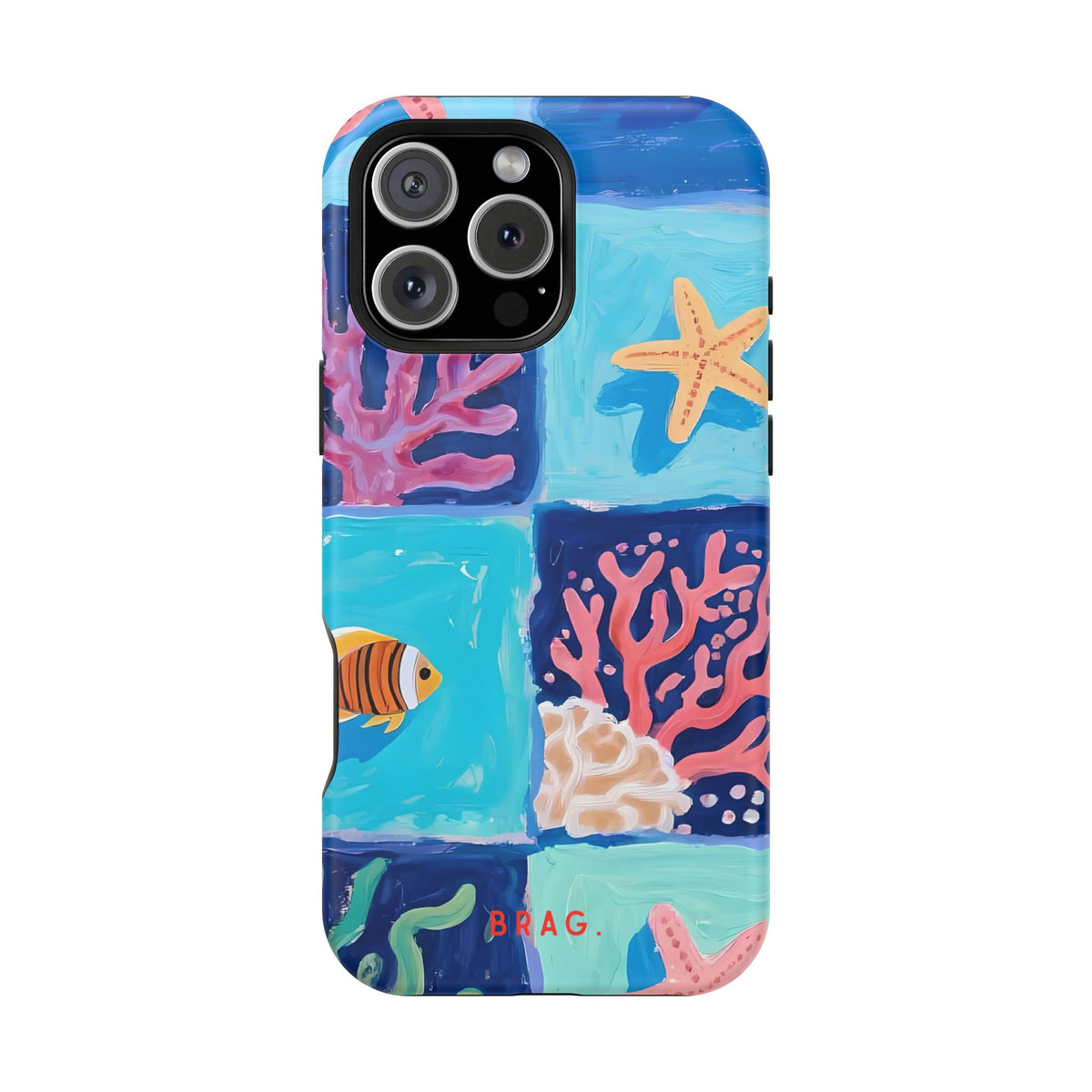 Coral Bay Magnetic Impact-Resistant Phone Case