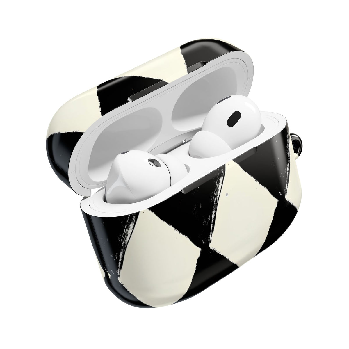 Ivory Harlequin AirPod Case – Slim Protective Charging Case