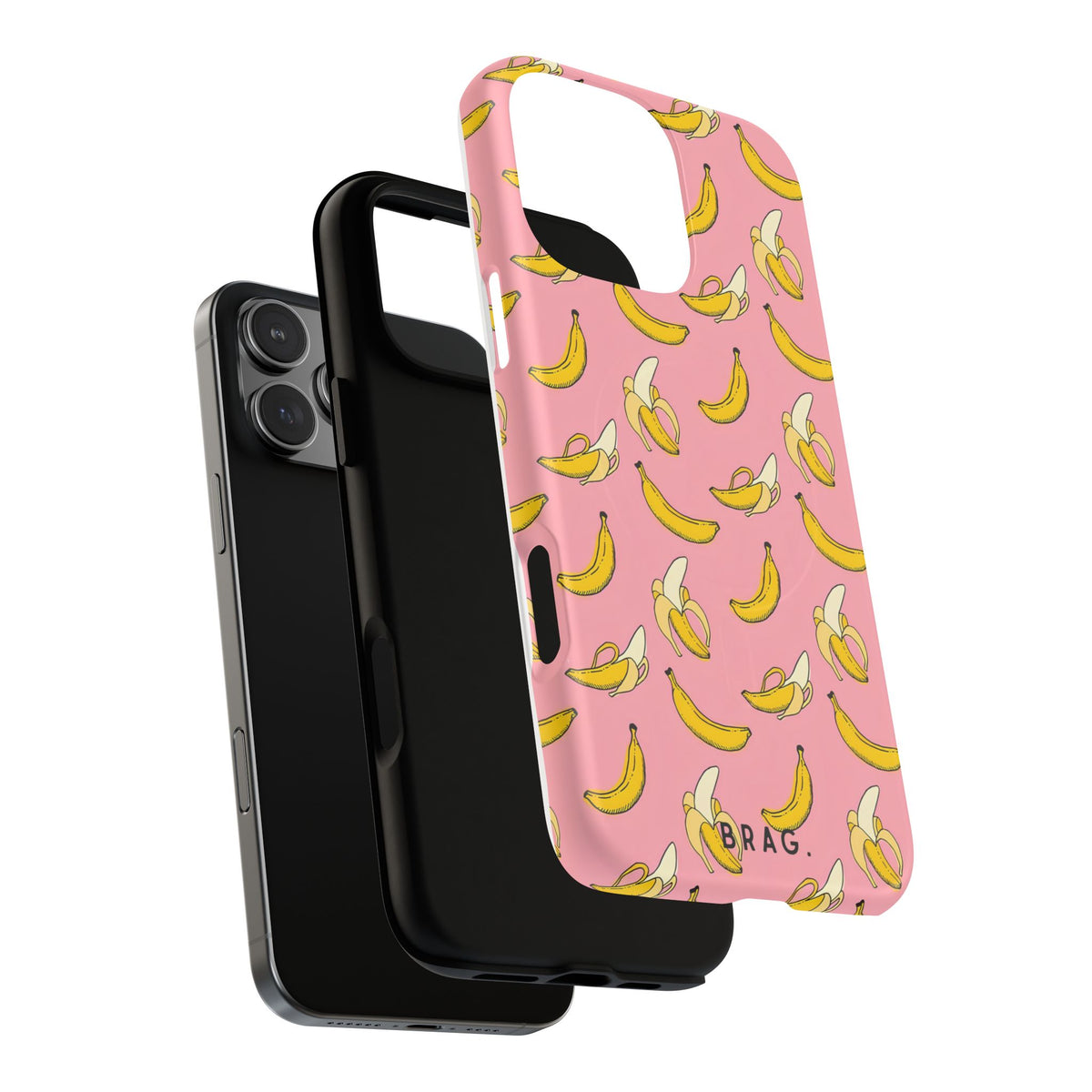Banana Blush MagSafe Tough Phone Case — Magnetic Protective Cover