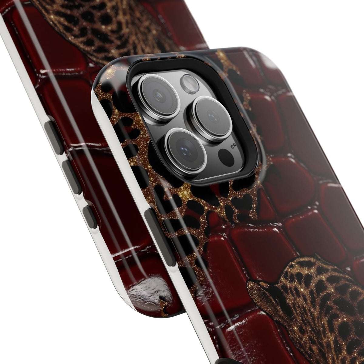 Leopard Lounge Magnetic Impact-Resistant Phone Case