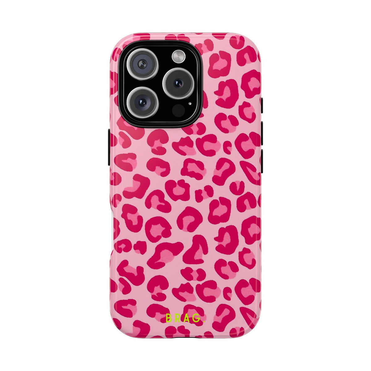 Pink Prowl Tough Phone Case – Shockproof Protective iPhone Cover