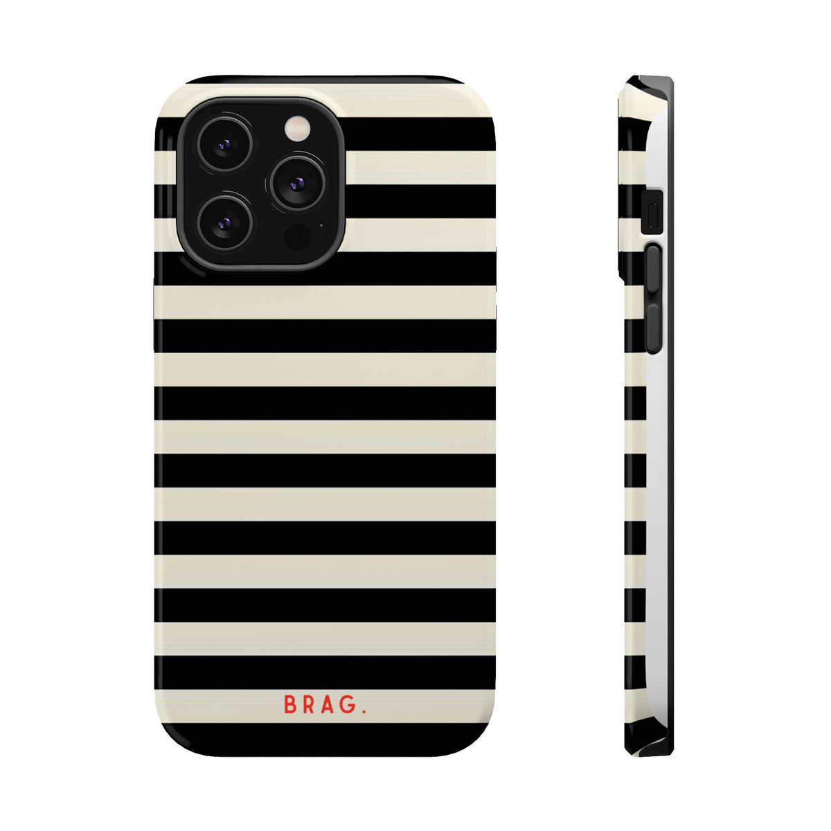 High Black Magnetic Impact-Resistant Phone Case