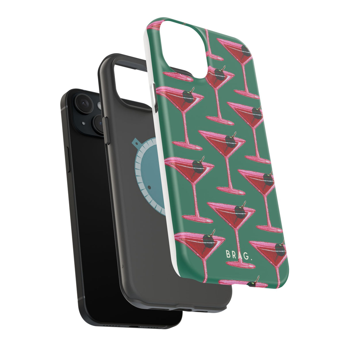 Pink Martini Magnetic Impact-Resistant Phone Case