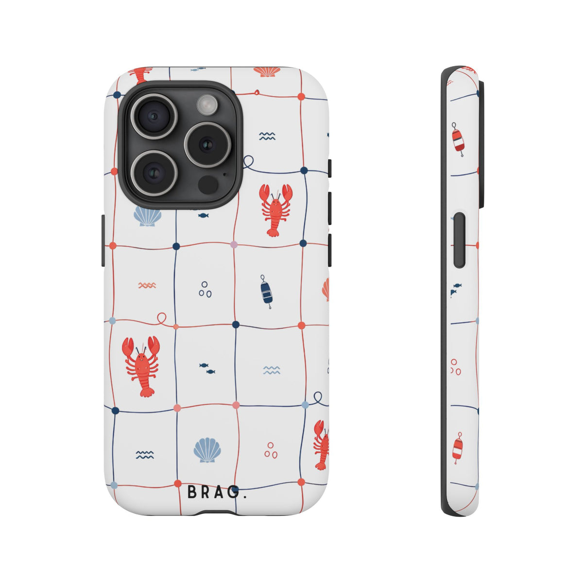 Lobster Cafe Tough Phone Case – Shockproof Protective iPhone Cover