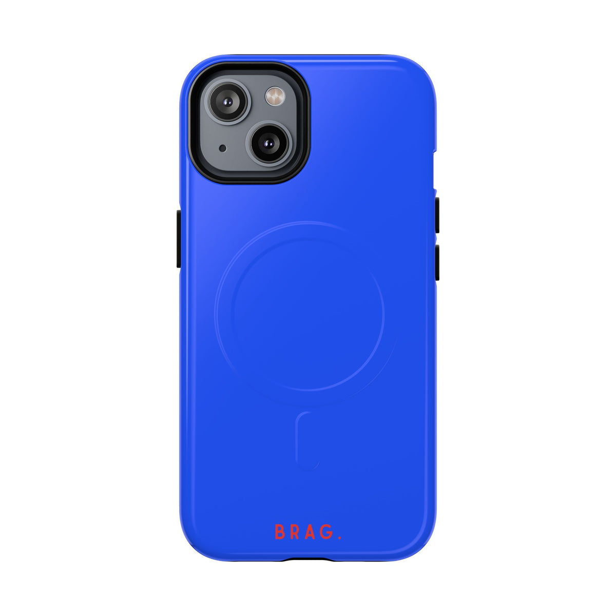 Brag Blue MagSafe Tough Phone Case — Magnetic Protective Cover