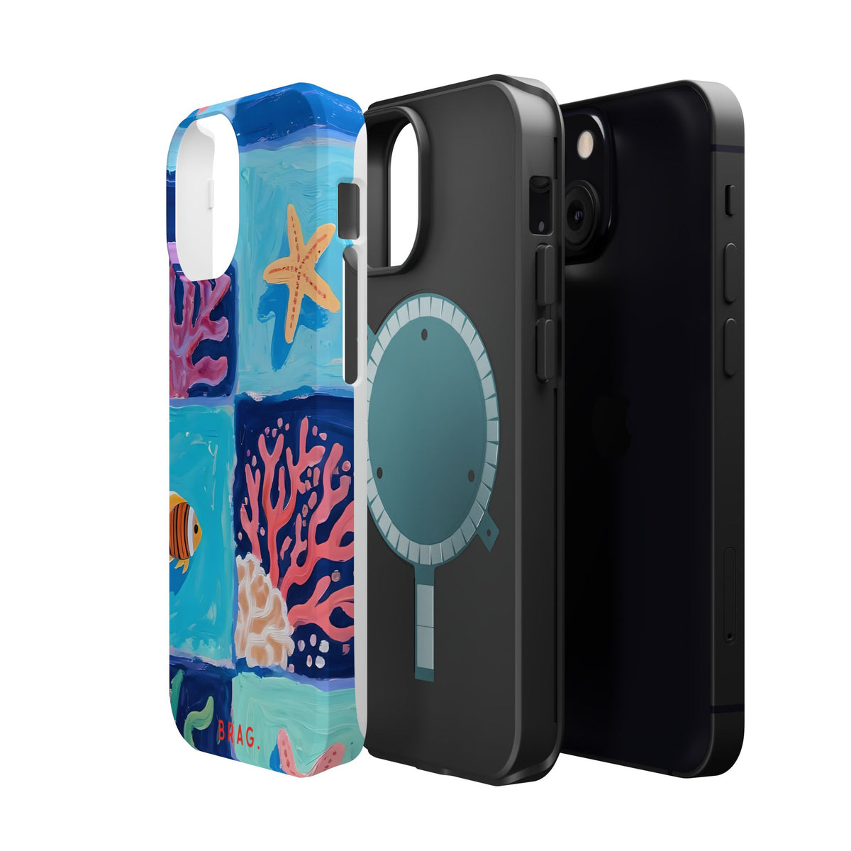 Coral Bay Magnetic Impact-Resistant Phone Case