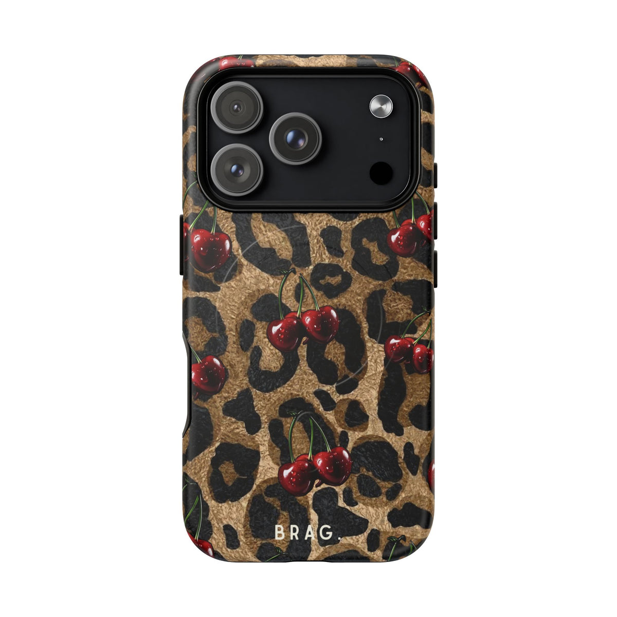 Cherry Hunter MagSafe Tough Phone Case — Magnetic Protective Cover