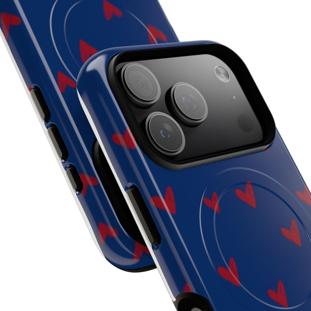 Blue Flirt MagSafe Tough Phone Case — Magnetic Protective Cover
