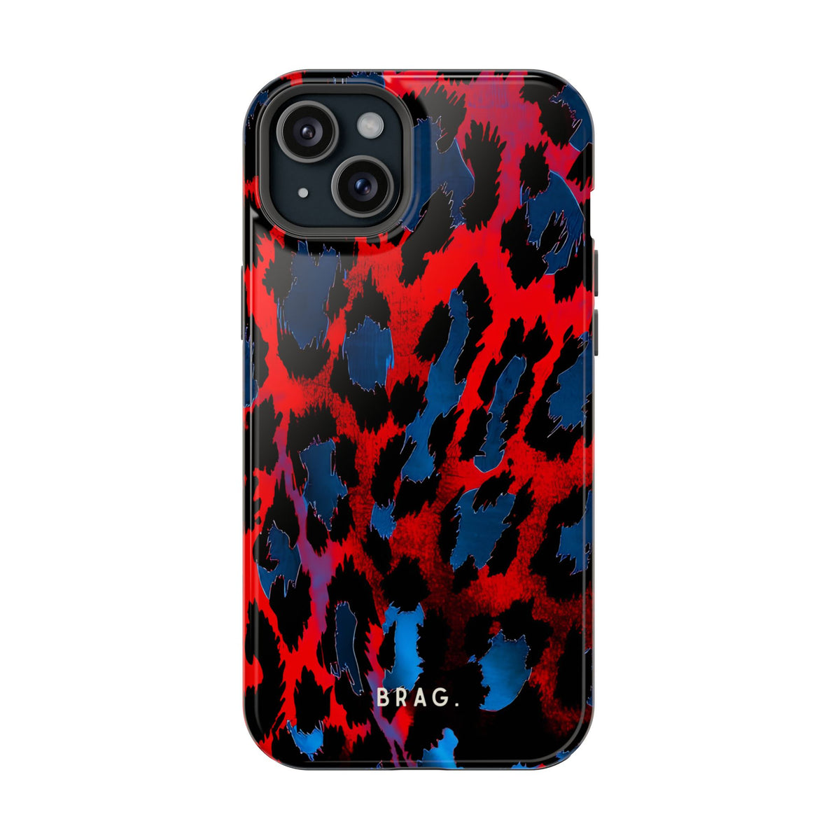 Blue Heat Magnetic Impact-Resistant Phone Case