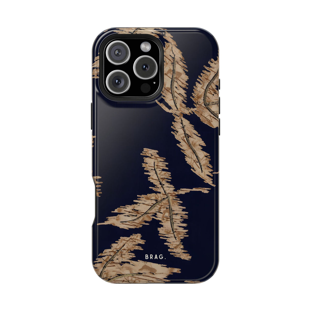 Golden Fern Magnetic Impact-Resistant Phone Case