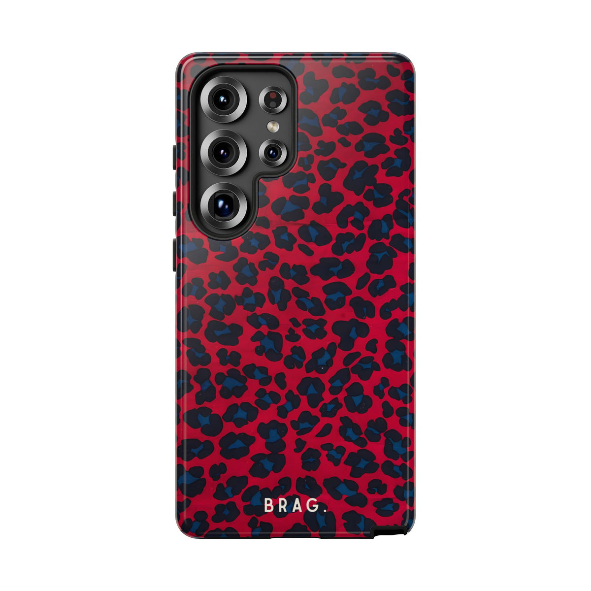 Red Flag Tough Phone Case – Shockproof Protective iPhone Cover