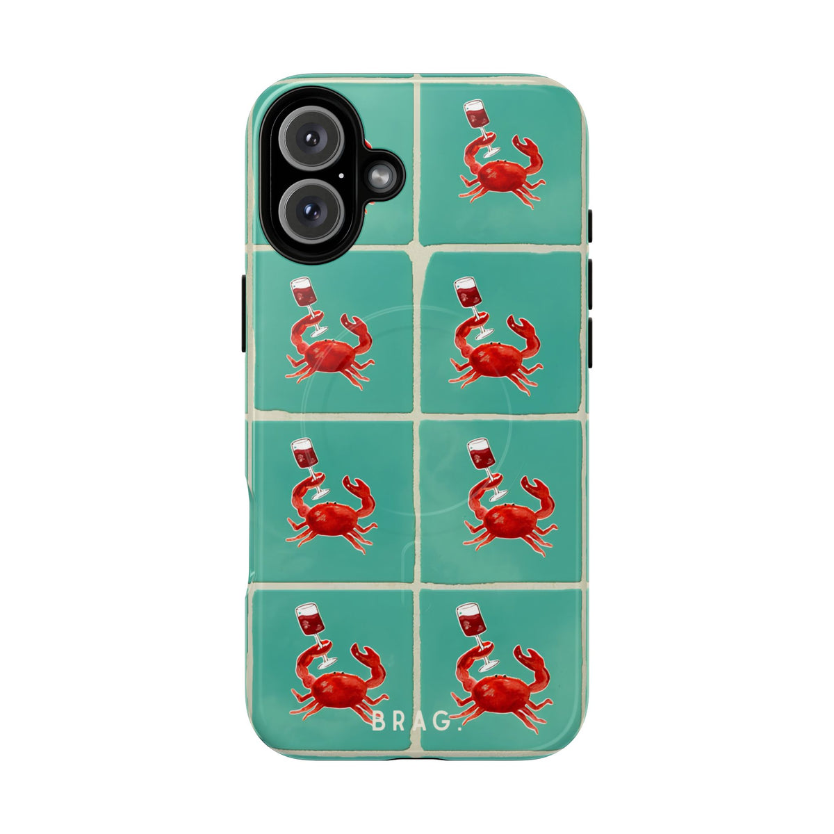 Crab Club MagSafe Tough Phone Case — Magnetic Protective Cover