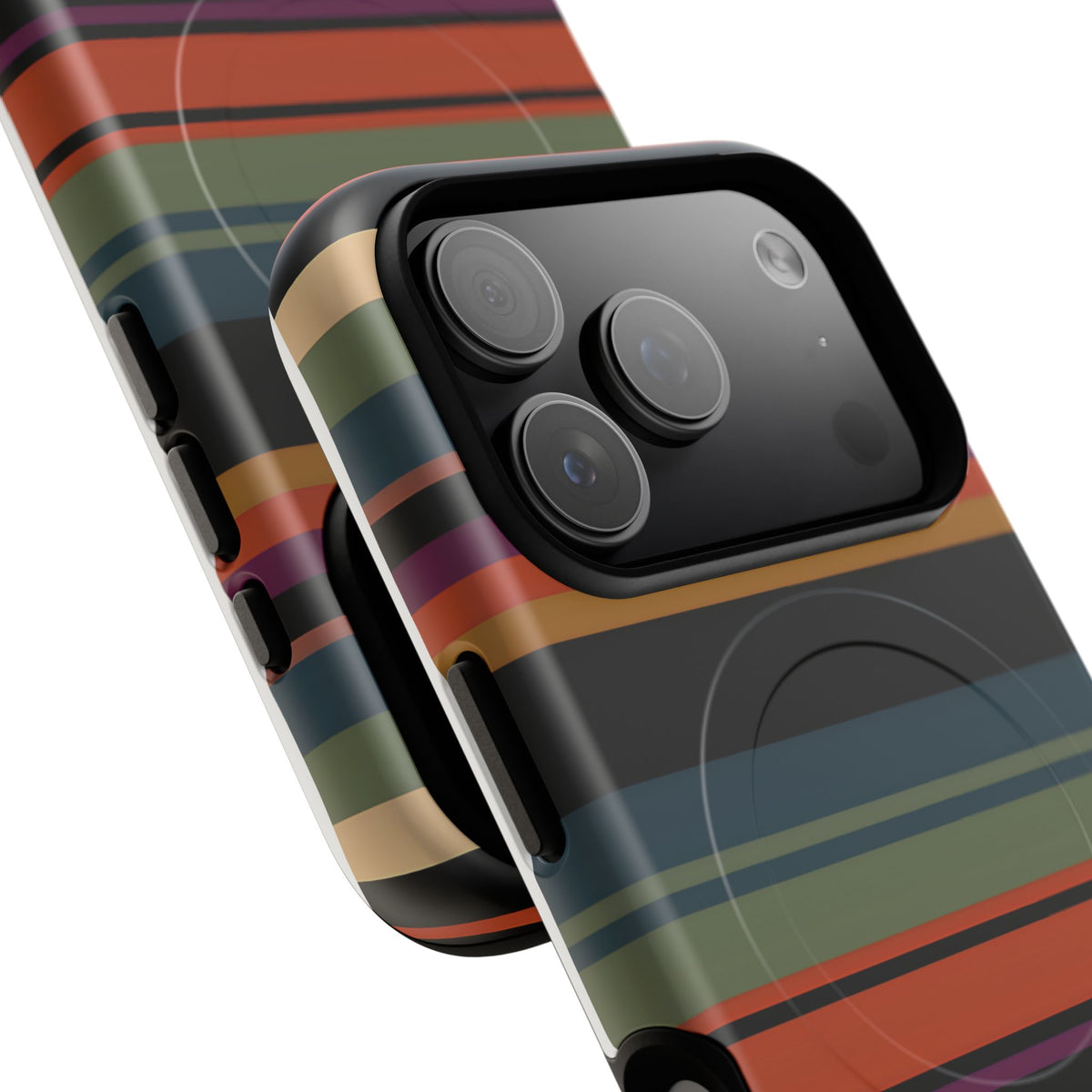 Market Stripe MagSafe Tough Phone Case — Magnetic Protective Cover