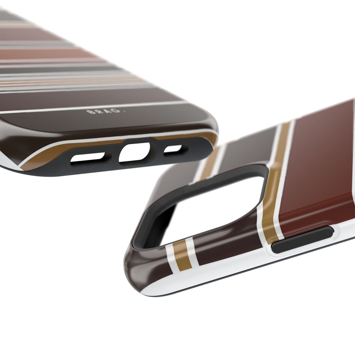 Cocoa Line Magnetic Impact-Resistant Phone Case