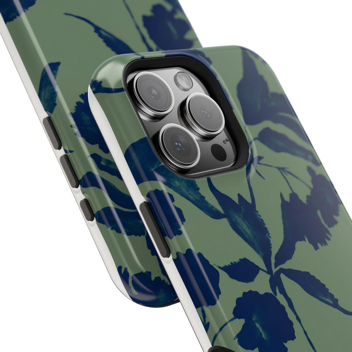 Sage Bloom Magnetic Impact-Resistant Phone Case