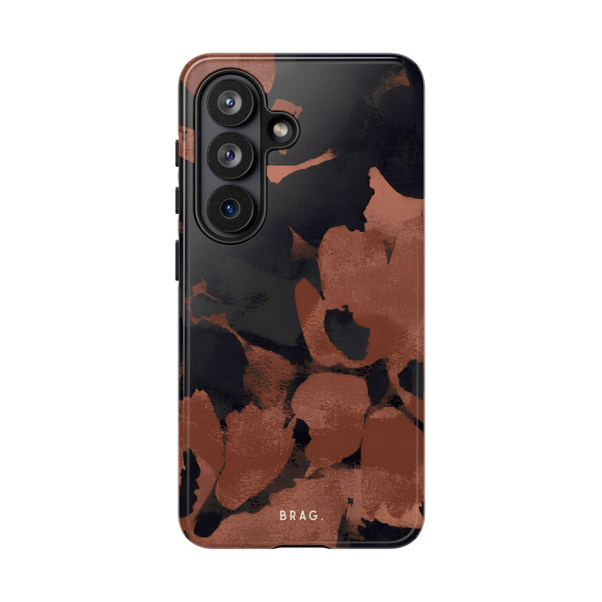 Terracotta Bloom Tough Phone Case – Shockproof Protective iPhone Cover