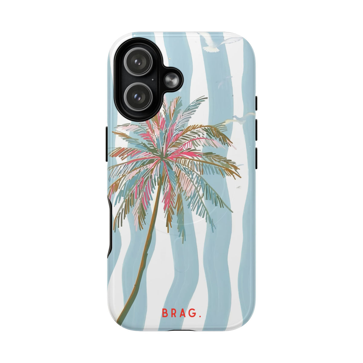 Palm Breeze MagSafe Tough Phone Case — Magnetic Protective Cover