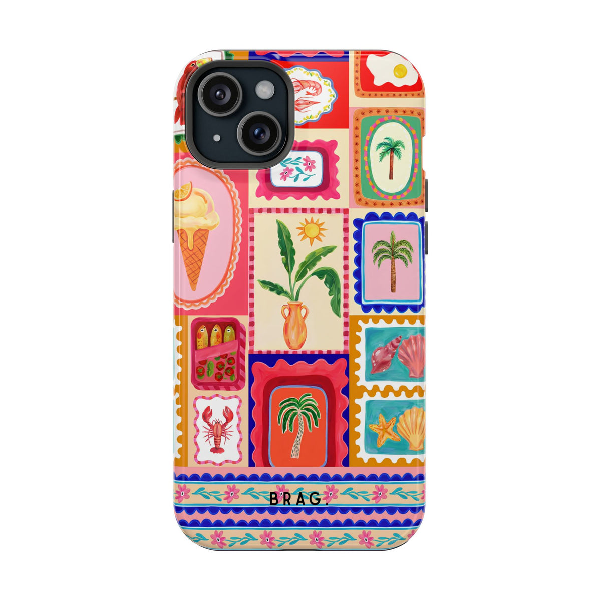 Postcard Magnetic Impact-Resistant Phone Case
