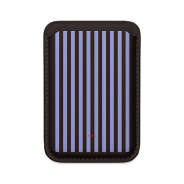 Neon Pulse MagSafe Vegan Wallet — Slim Phone Card Holder