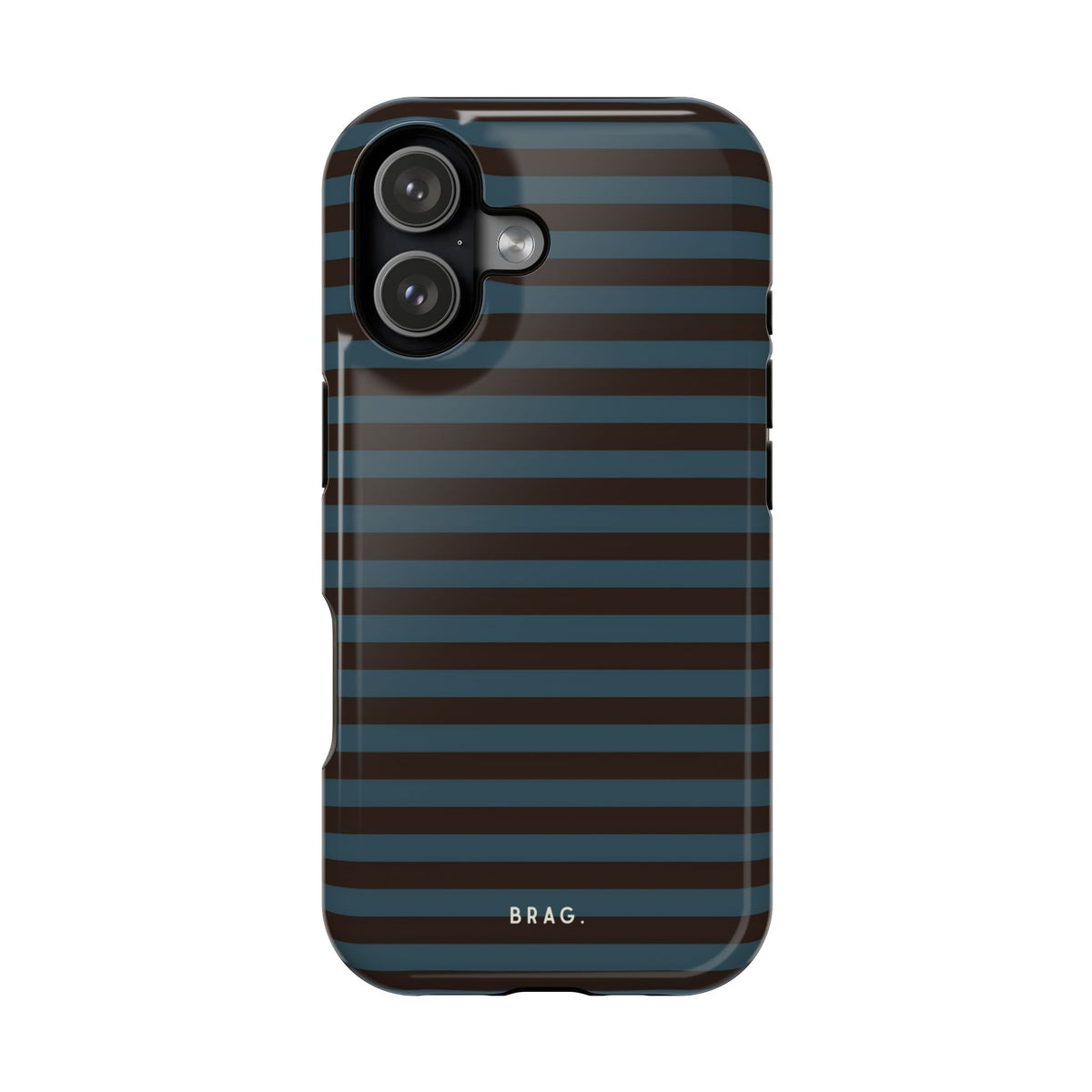 Seaside Stripe Magnetic Impact-Resistant Phone Case