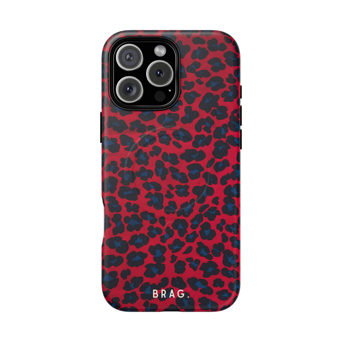 Red Flag MagSafe Tough Phone Case — Magnetic Protective Cover