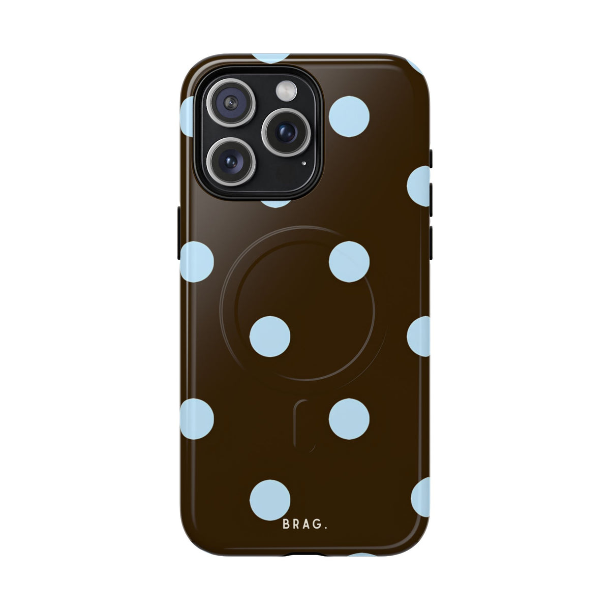 Scattered Dots MagSafe Tough Phone Case — Magnetic Protective Cover