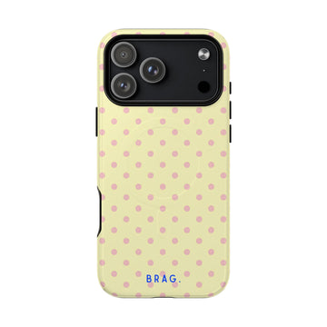 Butter Dots MagSafe Tough Phone Case — Magnetic Protective Cover