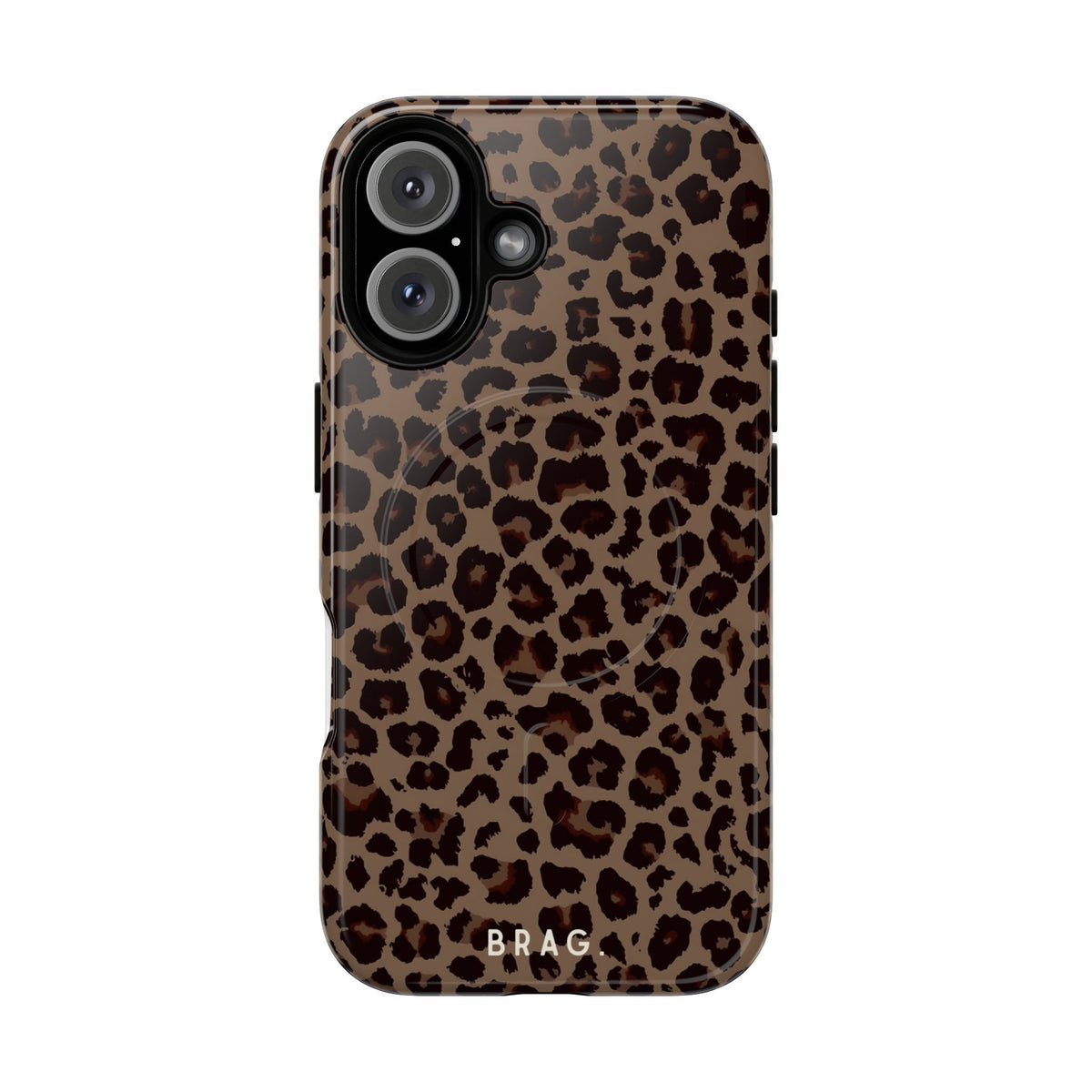 Dusky Leopard MagSafe Tough Phone Case — Magnetic Protective Cover