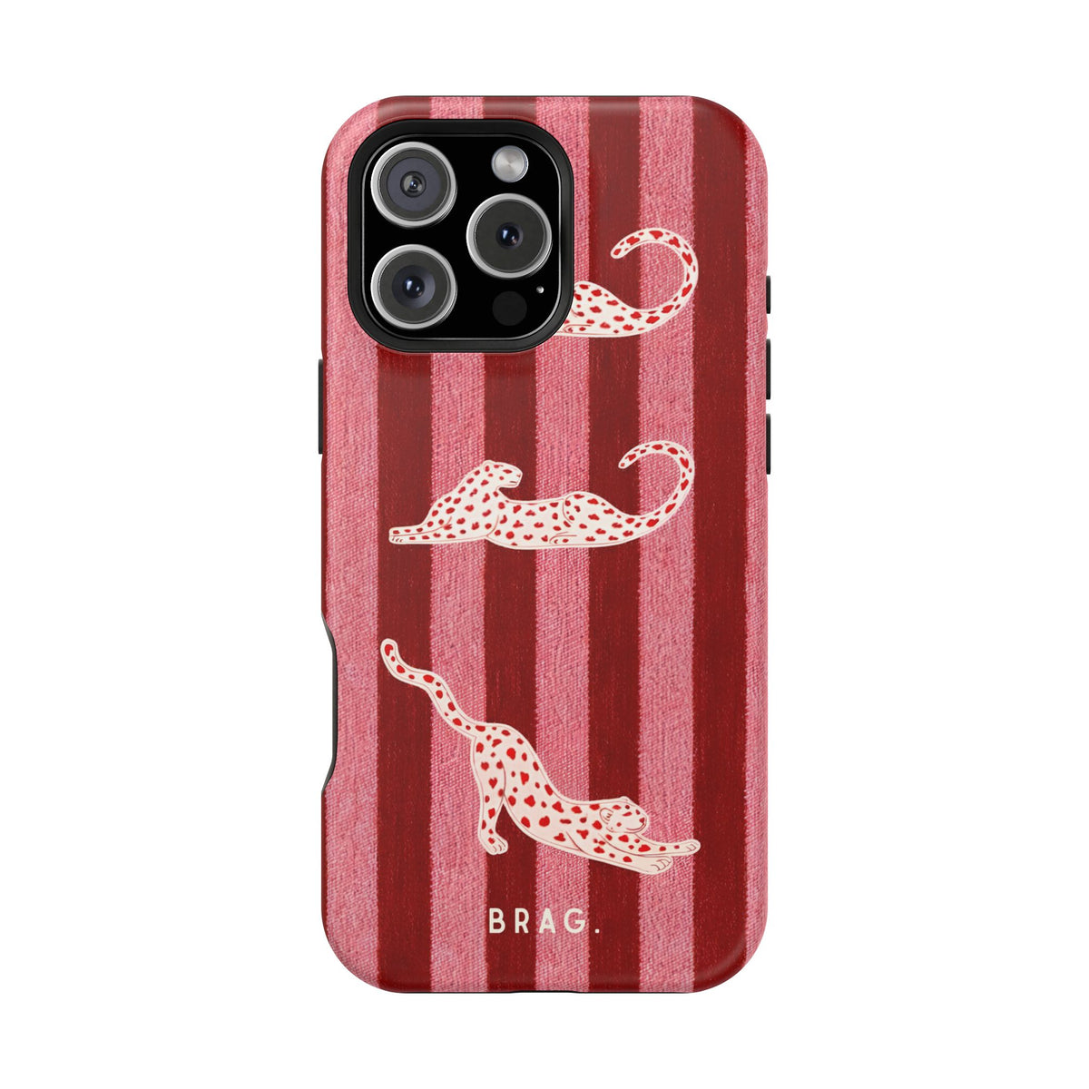 Pink Safari Magnetic Impact-Resistant Phone Case