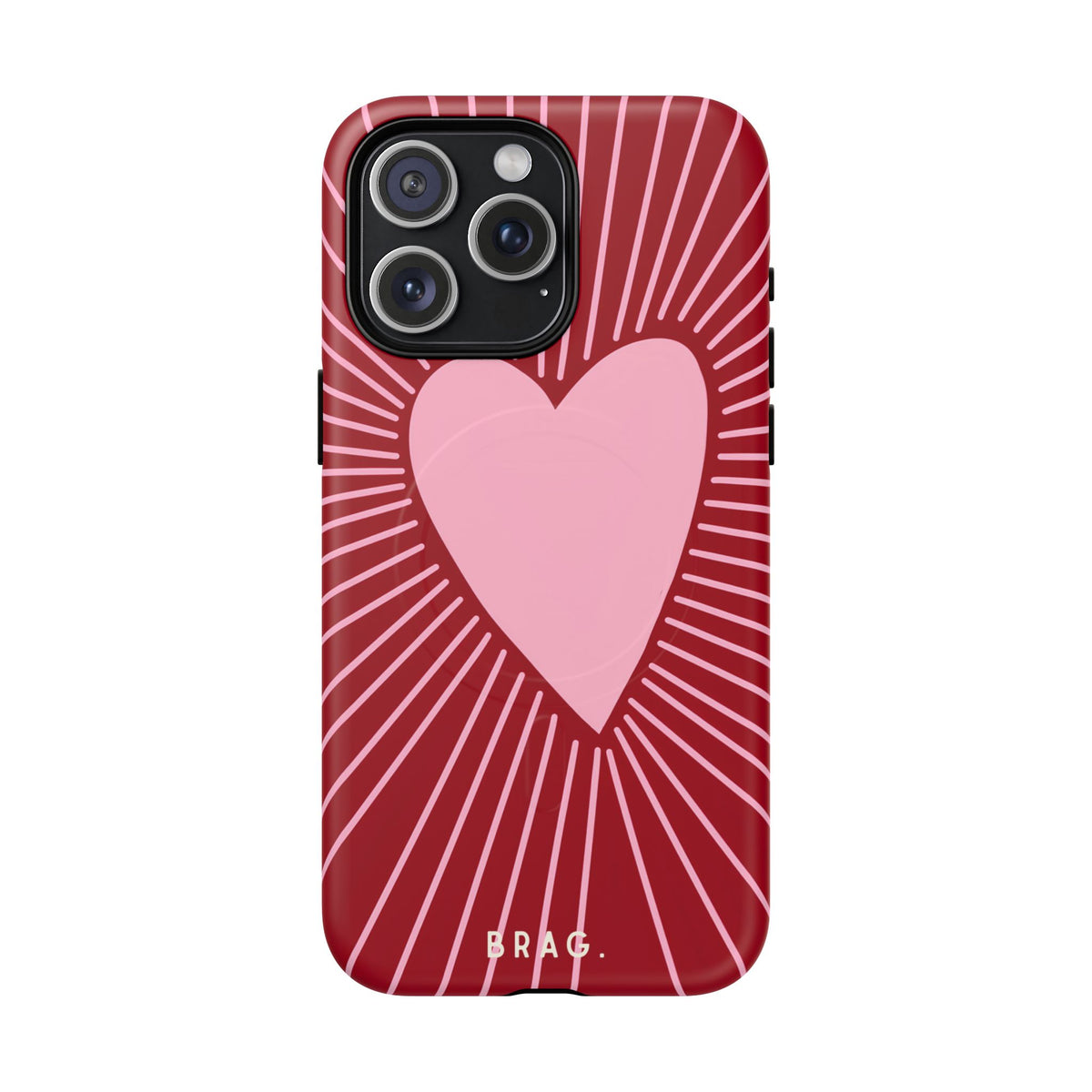 Heart Rush MagSafe Tough Phone Case — Magnetic Protective Cover