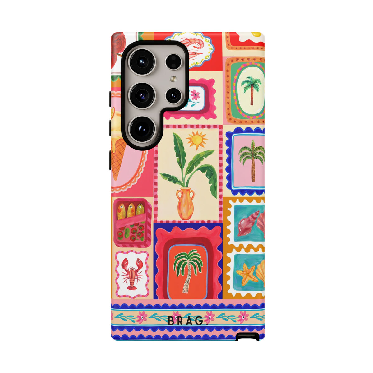 Postcard Tough Phone Case – Shockproof Protective iPhone Cover