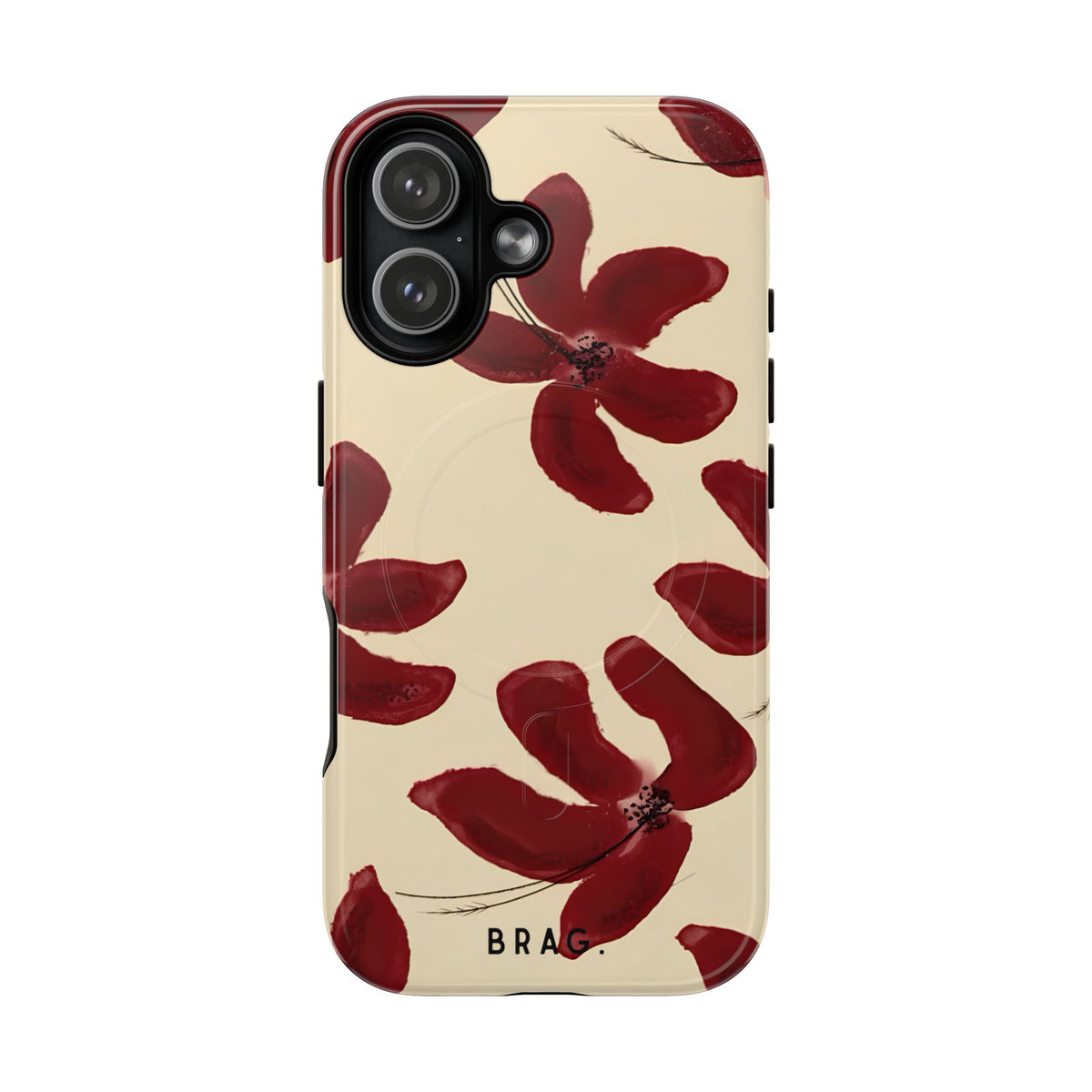 Cherry Bloom MagSafe Tough Phone Case — Magnetic Protective Cover